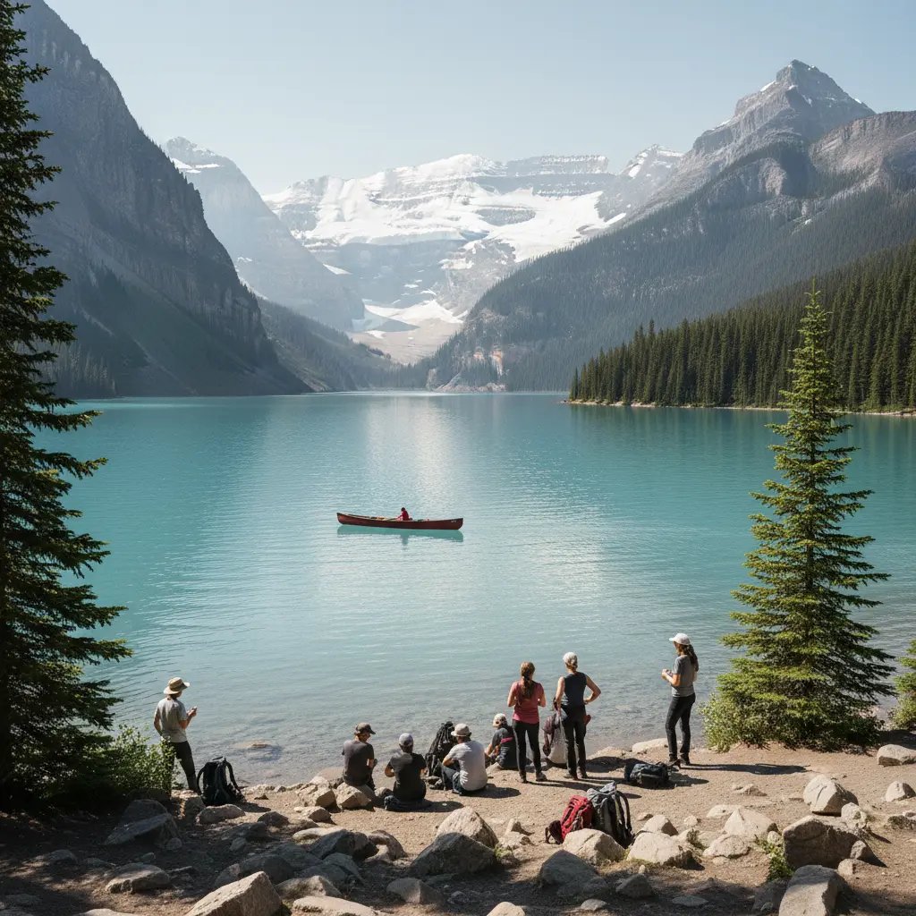 Lake Louise in Banff National Park