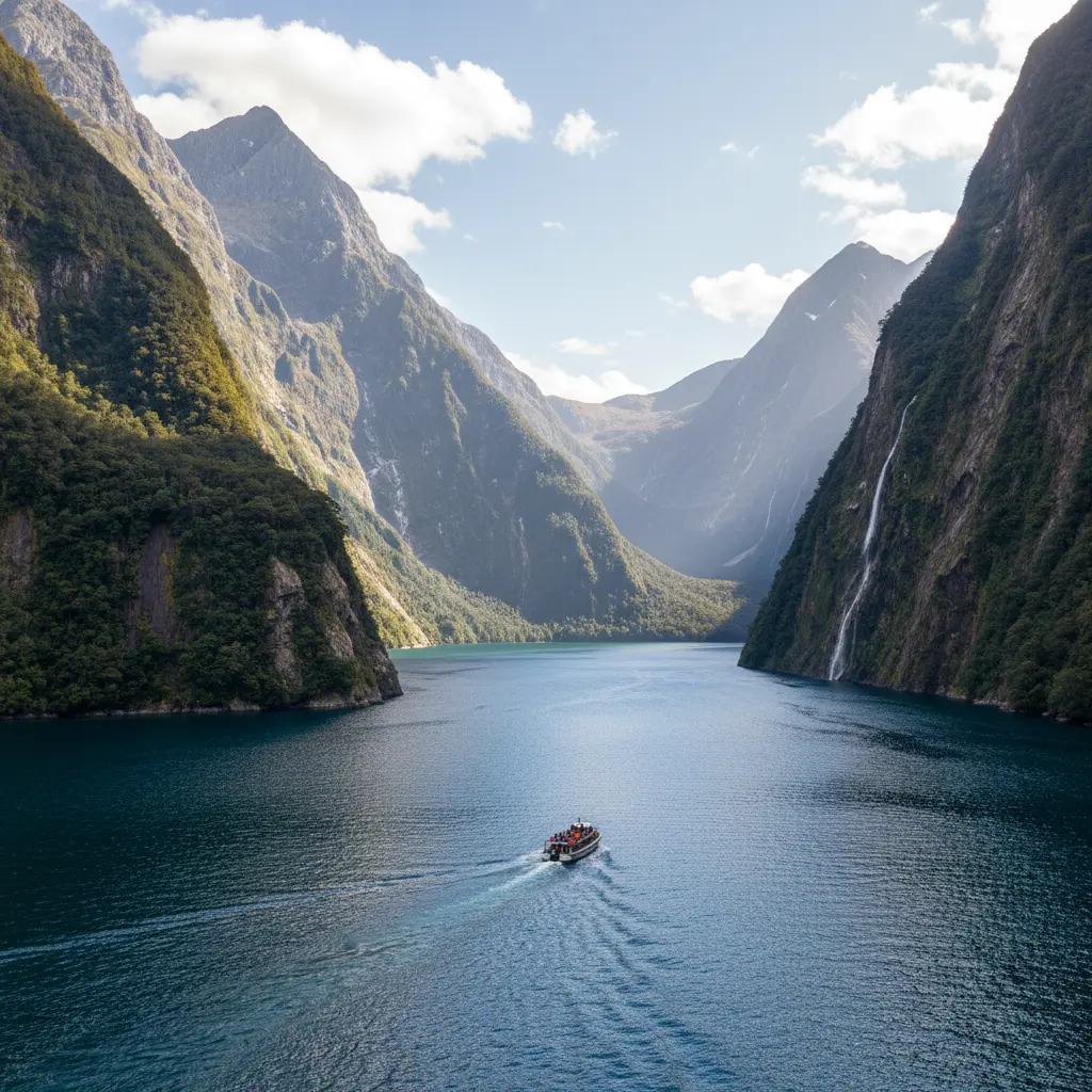 Milford Sound in New Zealand
