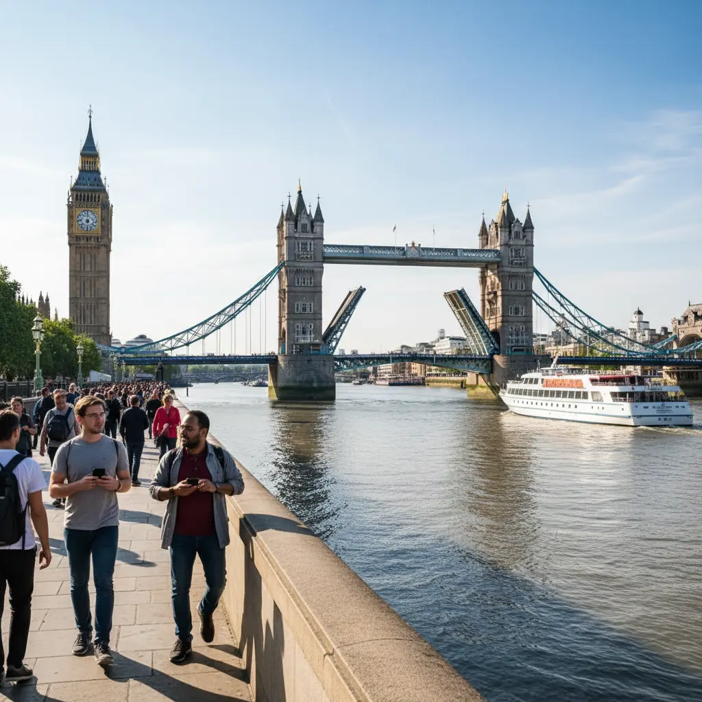 Big Ben and Houses of Parliament in London
